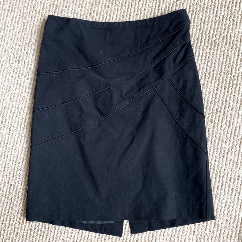Tribeca Black Mini Skirt Lined Size 2
